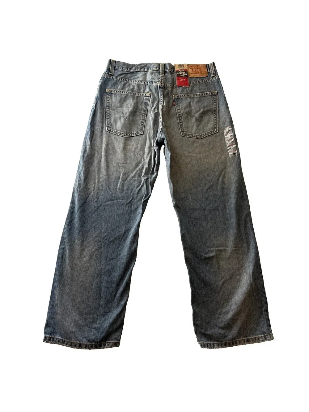 Levi's 569 Loose Straight Jeans 34x30 NWT Light Wash Baggy Skater Y2K Denim